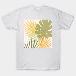 Palm leaves #minimalism #digitalart T-Shirt